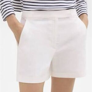 Theory Waist Tab Short - Women's White Shorts
